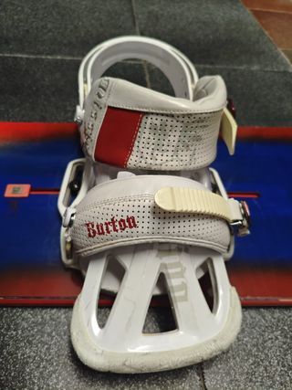 Snowboard Burton + fijaciones