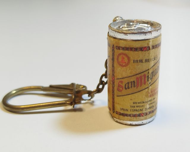 Llavero San Miguel Miniatura Años 80