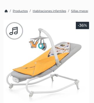 Mecedora Bebé Kinderkraft - Hamaca Bebé FELIO 2