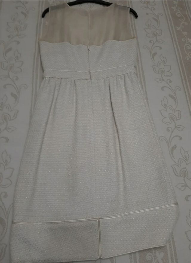 Vestido Carolina Herrera blanco