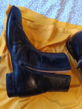 Botines negros clásicos -talla 47