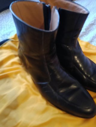 Botines negros clásicos -talla 47