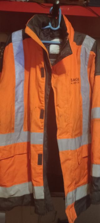 Chaqueta Deltaplus L - Naranja y Negra