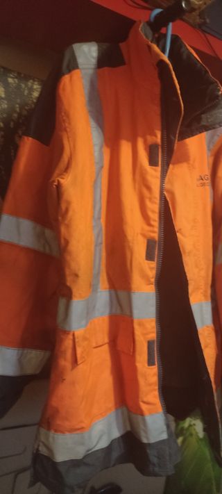 Chaqueta Deltaplus L - Naranja y Negra