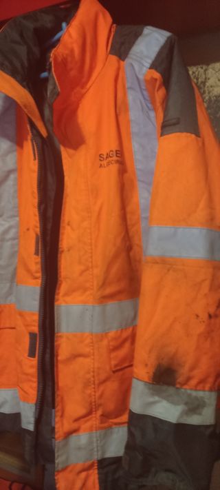 Chaqueta Deltaplus L - Naranja y Negra