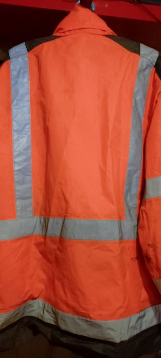 Chaqueta Deltaplus L - Naranja y Negra
