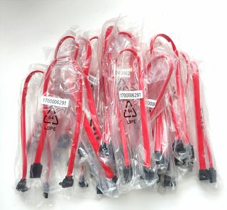 20 Cables SATA 90° Rojo - HDD/SSD
