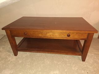 Mesa centro madera - marrón