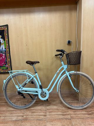 Bicicleta Elops 520 Verde Menta