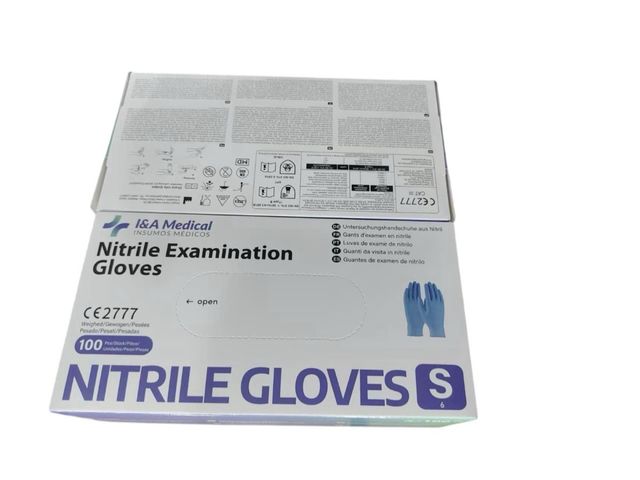 Guantes Nitrilo I&A Medical - Azul