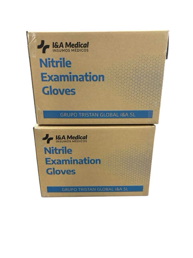 Guantes Nitrilo I&A Medical - Azul