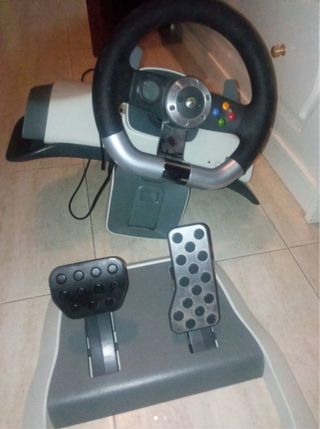 Volante y pedales Xbox