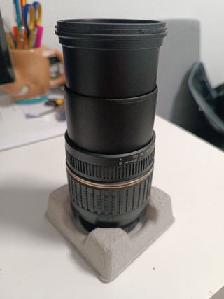 Objetivo Tamron 18-200mm Pentax.