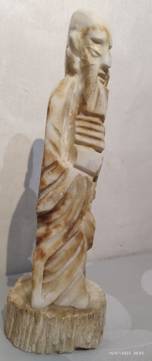 Escultura asiática mármol