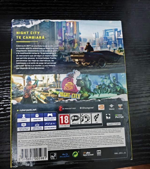 Cyberpunk 2077 PS4 (PlayStation 4)