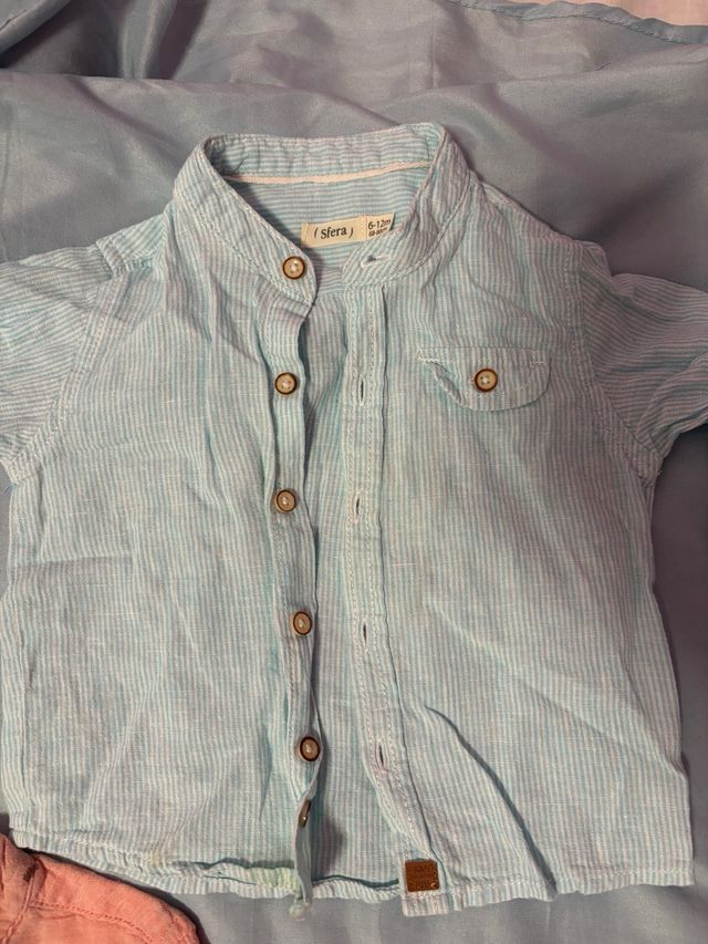 Lote de camisas verano talla 9/12