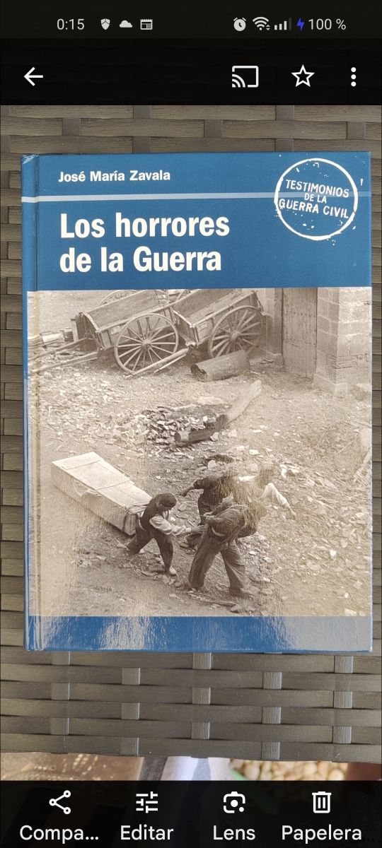 Los horrores de la guerra.