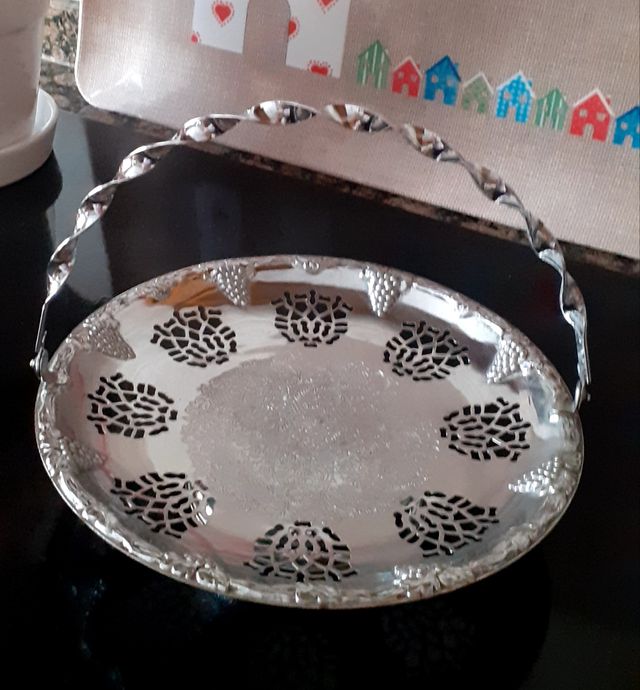 Frutero vintage acero inoxidable