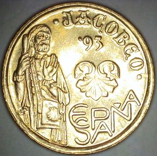 5 Pesetas España 1993