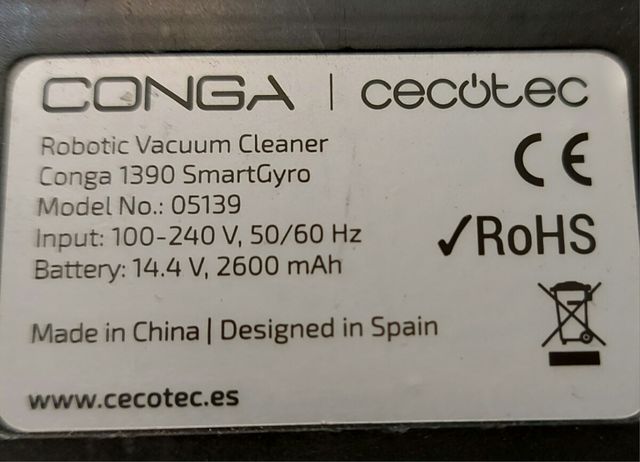 Paragolpes conga SmartGyro 1390 aspirador