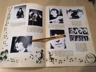 ALBUM CROMOS BEATLES CABALLEROS POPULARIDAD. LEER