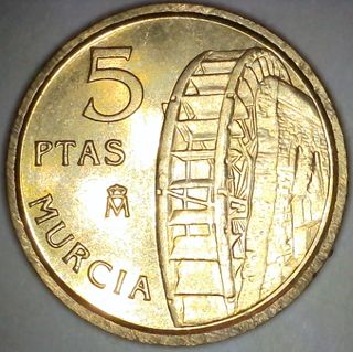 5 Pesetas España 1999