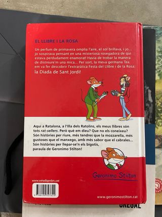 El llibre i la rosa: Sant Jordi Geronimo Stilton