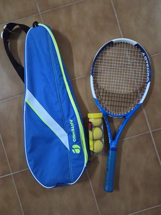 2 Raquetas Tenis Artengo, con bolsa y pelotas