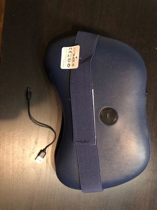 Cojín de masage de bateria