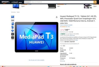 Huawei Mediapad T3 10 - Tableta Plata