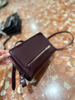 Bolso parfois burdeos