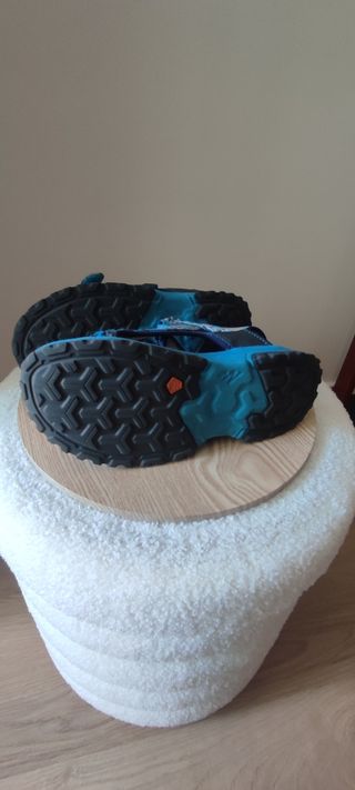 Sandálias Quechua trekking - Azul e Cinza