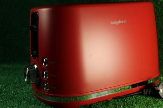 Tostadora roja 2 ranuras