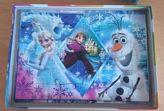 Puzzle Frozen 3x48 piezas