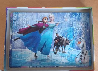 Puzzle Frozen 3x48 piezas