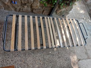 Cama plegable individual