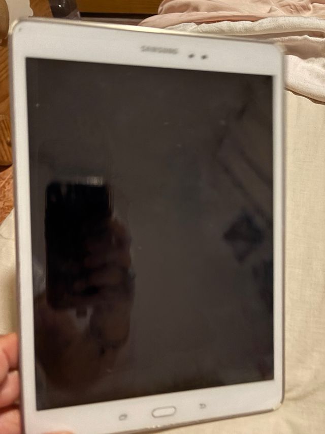 Samsung Galaxy Tab A blanca