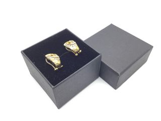 pendientes oro 18k con piedra con circonita