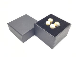 pendientes oro 18k con piedra con circonita