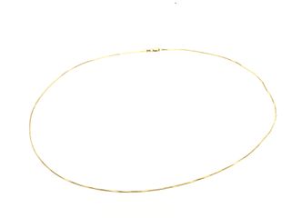 cadena oro 18k 25cm