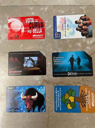 Carte telefoniche Telecom Italia