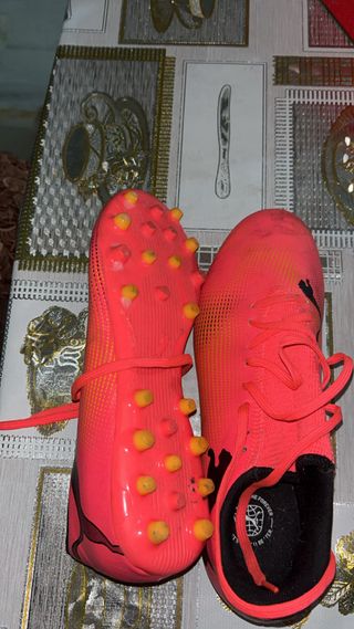 Zapatillas Puma Fútbol Rosa - Niño y Niña