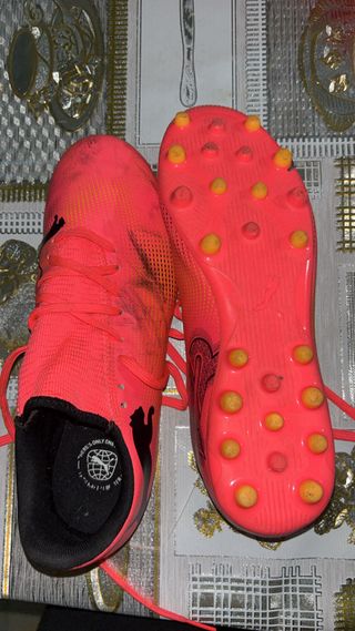 Zapatillas Puma Fútbol Rosa - Niño y Niña