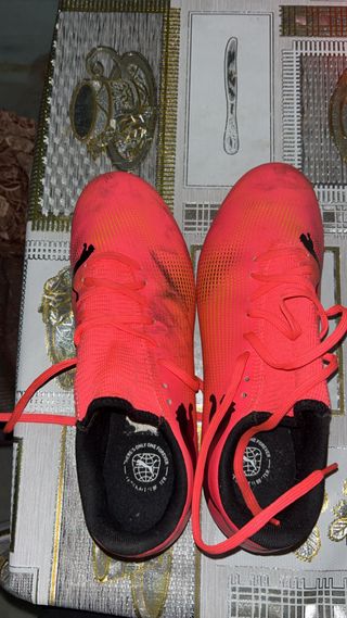 Zapatillas Puma Fútbol Rosa - Niño y Niña