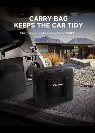 (170€)Cargador Coche Eléctrico + bolsa transporte 