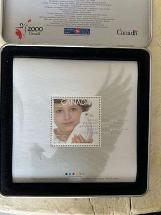 Caja Conmemorativa Canadá 1999-2000