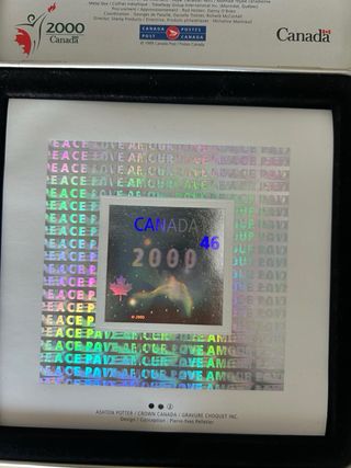 Caja Conmemorativa Canadá 1999-2000