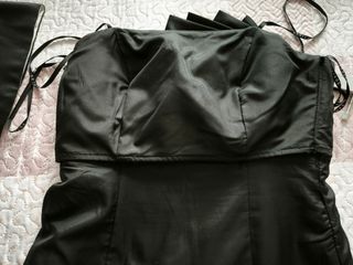 Vestido Fiesta Sonia Peña Blanco-Negro