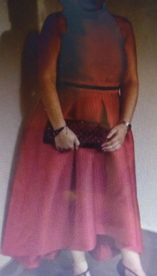 Vestido rojo cóctel