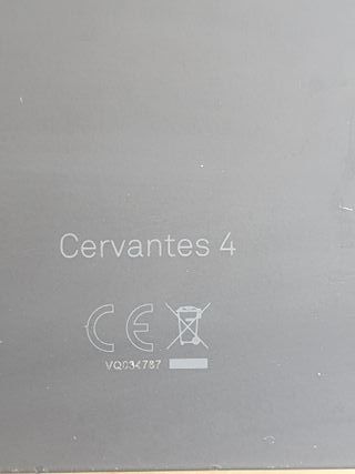 Ebook E-reader lector electrónico, BQ Cervantes 4 